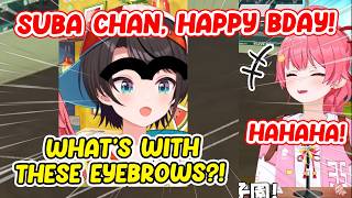 Miko Drops By Subaru's Birthday with a Hilarious Gift