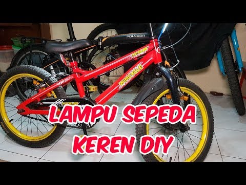 Cara membuat lampu sepeda Sederhana - IDE Segar