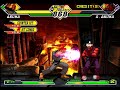 Capcom Vs SNK 2 Mark Of The Millennium 2001 Akuma Morrigan Playthrough Level 8
