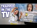 Girl Gets TRAPPED INSIDE TV, What Happens Is SHOCKING | FamousTubeFamily