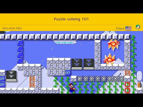 Mario Maker 2 Creators showcase #Puzzle Solving 101