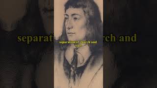 Roger Williams, an English Puritan with a heart of gold. #history