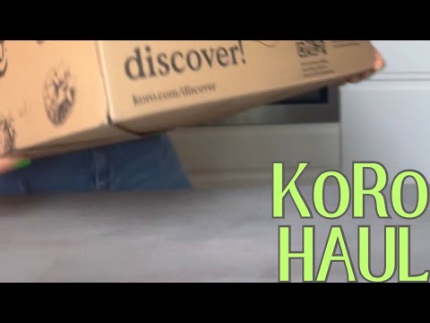 KoRo Shopping Haul