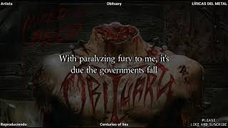OBITUARY - CENTURIES OF LIES LYRICS