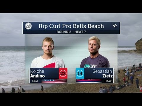2016 Rip Curl Pro Bells Beach: Round 2, Heat 7 Video