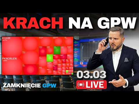 Zamknięcie sesji na #GPW | Marcin Podlacki