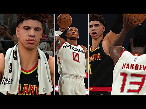 NBA 2K20 LaMelo Ball MyCAREER - LaMelo CLUTCH DEFENSE! Harden Takes The Last Shot!