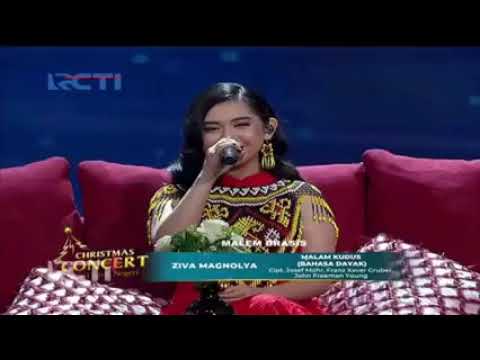 Christmas concert - ziva magnolya - malam kudus (bahasa dayak)