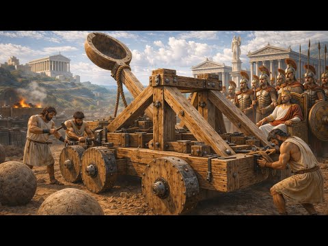 Inside the Ancient Roman Catapult Factory | How Rome Built Massive Siege Weapons (Full Process)