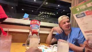 Erobb hears a CLM supporter at dinner