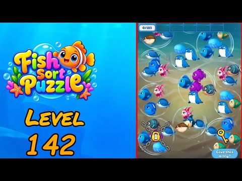 Fish Sort Puzzle Level 142 Walkthrough thumbnail