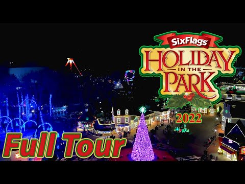 2022 Holiday in the Park at Six Flags Great Adventure...