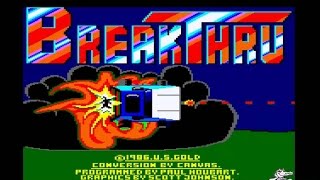 [Amstrad CPC] Break Thru - Longplay