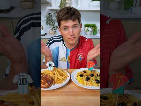 Messi vs Ronaldo Food