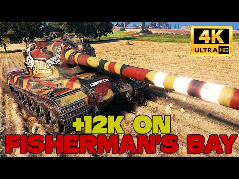 AMX 50 B: Top game on Fisherman's Bay - World of Tanks