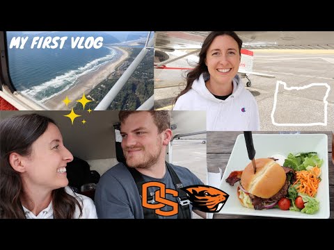 My First Vlog: Summer Flight to KCVO & KONP