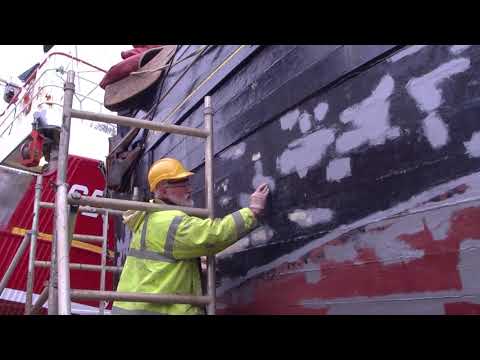 Garboard calking and gribble toasting?