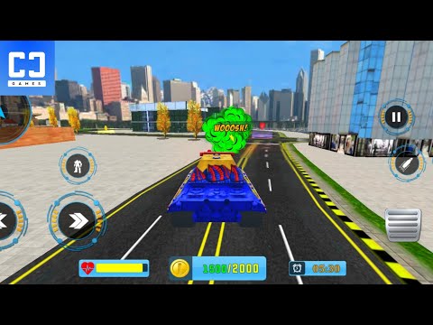 Godzilla Robot Transform Car Gameplay (Android ios) | Car Games