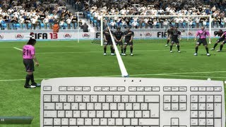 FIFA 14 PC BASIC FREE KICK TUTORIAL