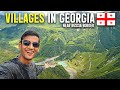 Beautiful Villages Near Georgia Russia Border Kazbegi Gadauri Ananauri