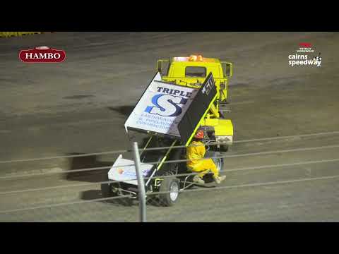 SEP23 PSF at TWW Cairns Speedway Pro Sprintcars Feature Race