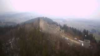 preview picture of video 'Burgen Eisenberg Hohenfreyberg / FPV adventure in the air - at bavarian castles'