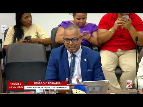 🔴 Sessão Ordinária | 24 de Fevereiro de 2026