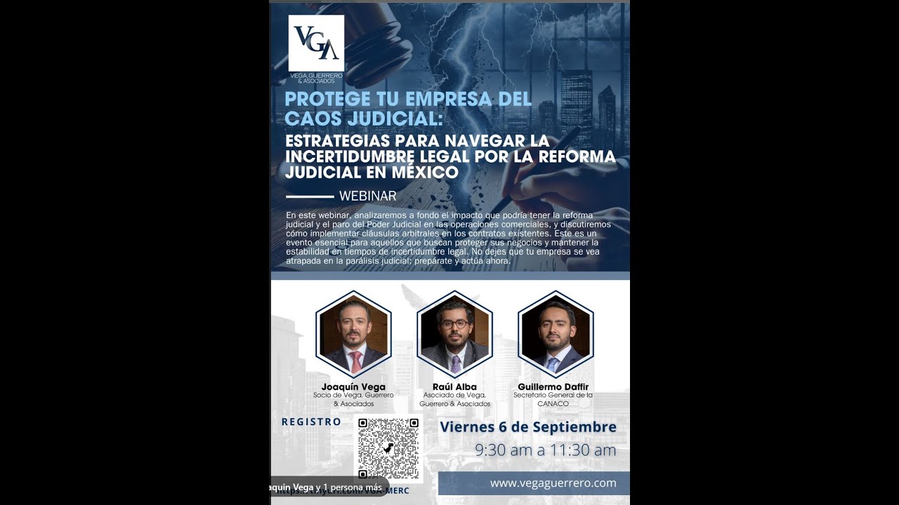 Estrategias para Navegar la Incertidumbre Legal por la Reforma Judicial en México