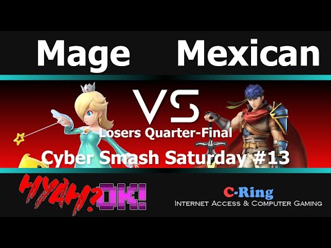 Cyber Smash Saturday #013 (Loser's) | LG: MageOfSymphonia VS. DYS: Mexican
