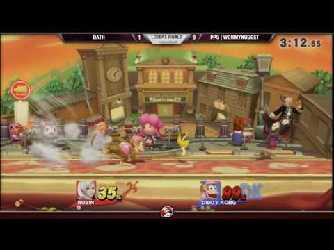 VS Weekly 1/12/17 - Losers Finals - Dath (Robin) vs. WormyNugget (Diddy) - Smash 4