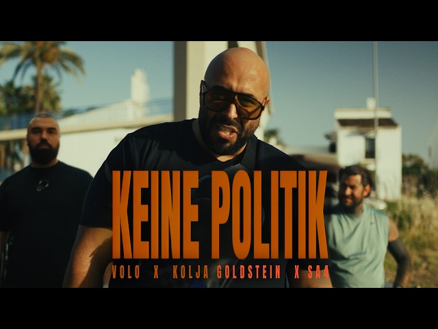 VOLO X KOLJA GOLDSTEIN X SA4 – KEINE POLITIK