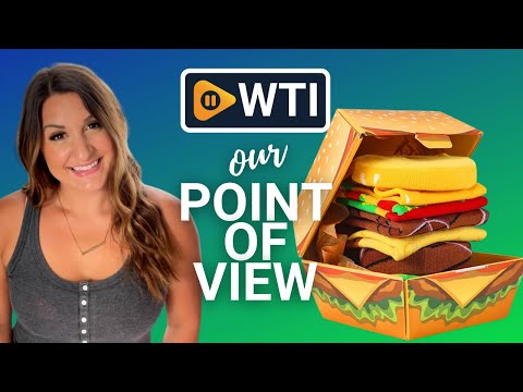 Agrimony Funny Food Burger Socks - WTI product video review