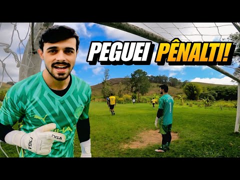 PEGUEI PÊNALTI E FIZ GRANDES DEFESAS NA MINHA VOLTA!