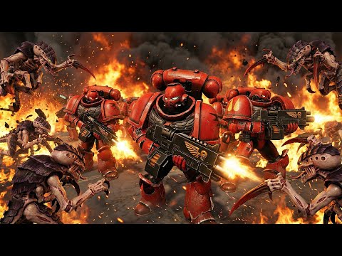 Warhammer 40K Most BRUTAL DEADLY BLOODIEST Battle | Blood Angels vs Tyranids | Battlesector