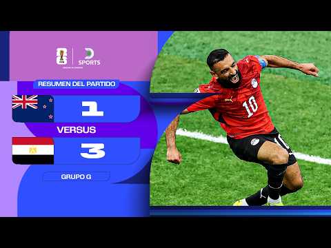 ملخص مباراة نيوزيلندا ضد مصر بتاريخ 2026-06-22
