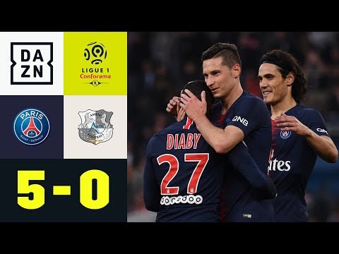 Julian Draxler glänzt und trifft bei Pariser Kantersieg: PSG - Amiens 5:0 | Ligue 1 | DAZN