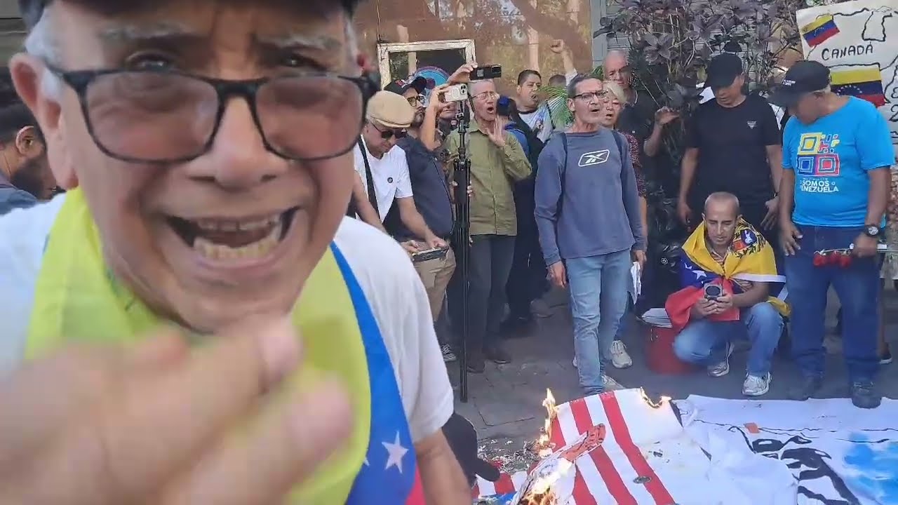 Acto antiimperialista y antisionista en Plaza Bolívar, video 2 por Oswaldo Rivero