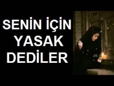 (ŞİİR) Senin İçin Yasak Dediler Harika Duygusal Fon Müziği Aşk Sözleri