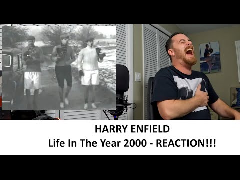 American Reacts HARRY ENFIELD Life In The Year 2000 REACTION