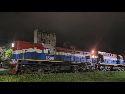 [4K] Variado tren vacio de NCA pasando por Marcos Juárez rumbo al oeste!!!!!!