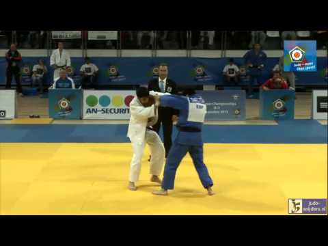 Judo 2013 European Championships U23: Khalmurzaev (RUS) - Cava (ESP) [-81kg] semi-final