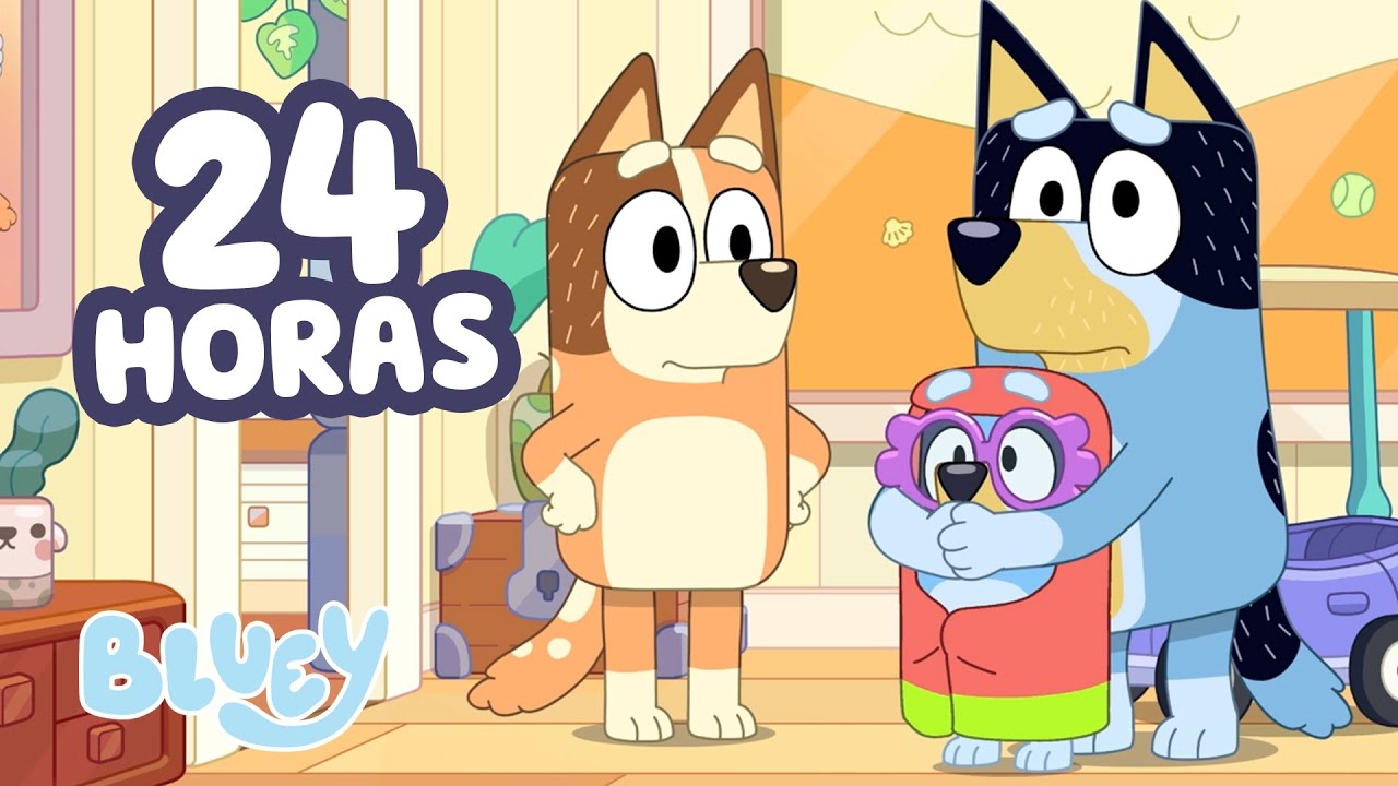 🔴EN VIVO: Juegos de Bluey con Mamá y Papá 💙 | 24 HORAS | Bluey Español Canal Oficial
