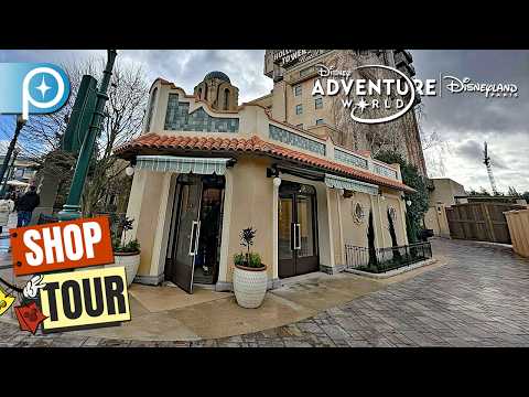 👜 Disneyland Paris SHOP TOUR Merchandise Kiosk near Tower of Terror | Disney Adventure World 2026