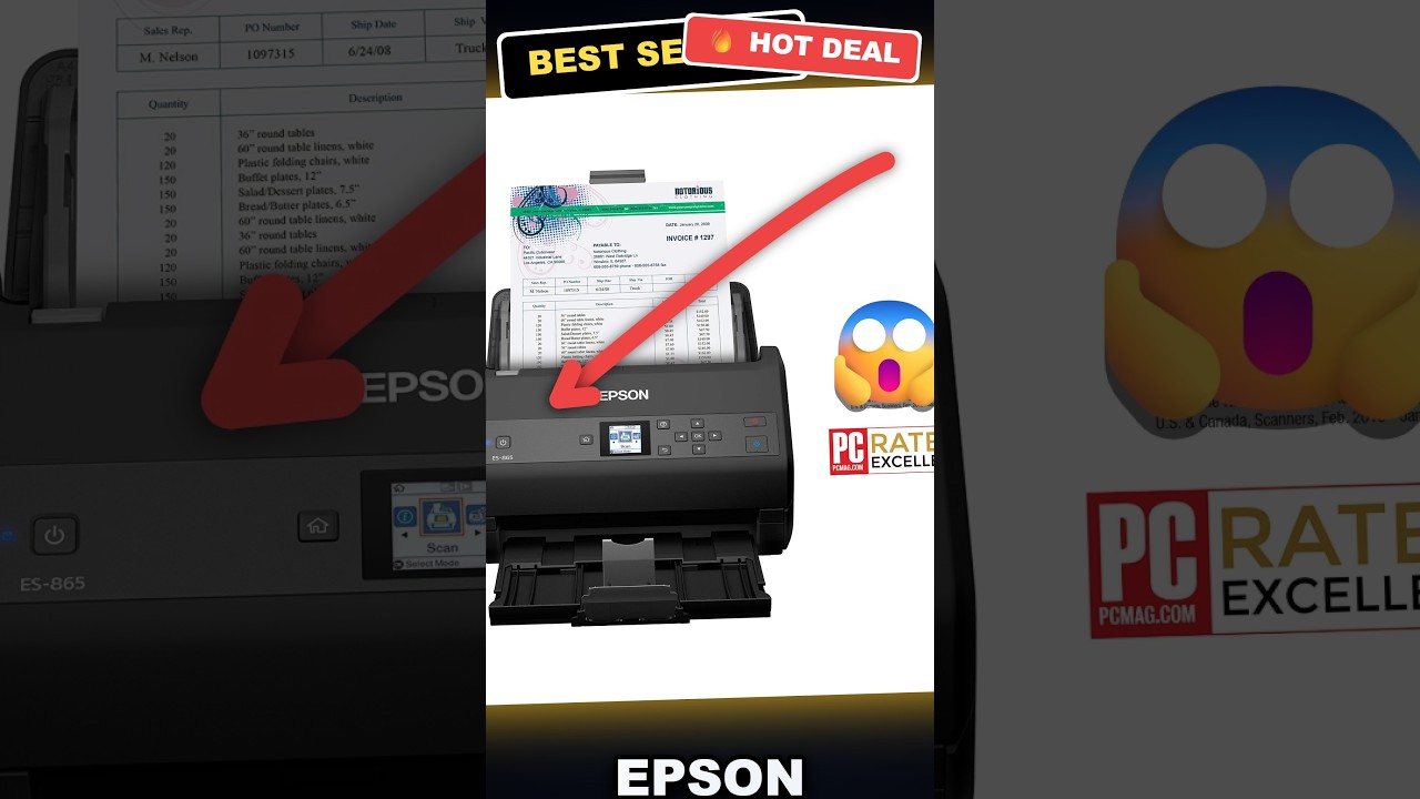 Epson Workforce ES-865 High Speed Color Duplex Document Scanner Review — Is It Worth the Price?