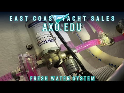 Axopar Education Series: 2022 28 Cabin Fresh Water System