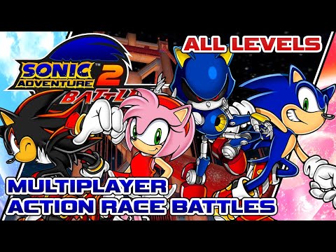 Sonic Adventure 2: Battle Multiplayer - Action Race Battle | Swinging it or Miss!