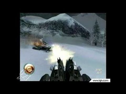 James Bond 007: NightFire GameCube Gameplay - Snow mobile