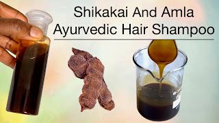 How To Make Shikakai Powder And Amla Powder Shampoo (DIY Homemade)