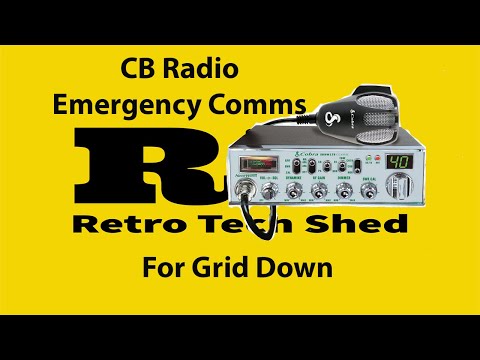 CB Radio Emergency Communications for Grid Down