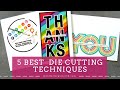5 Best Die Cutting Techniques And SSS Diecember Close Up
